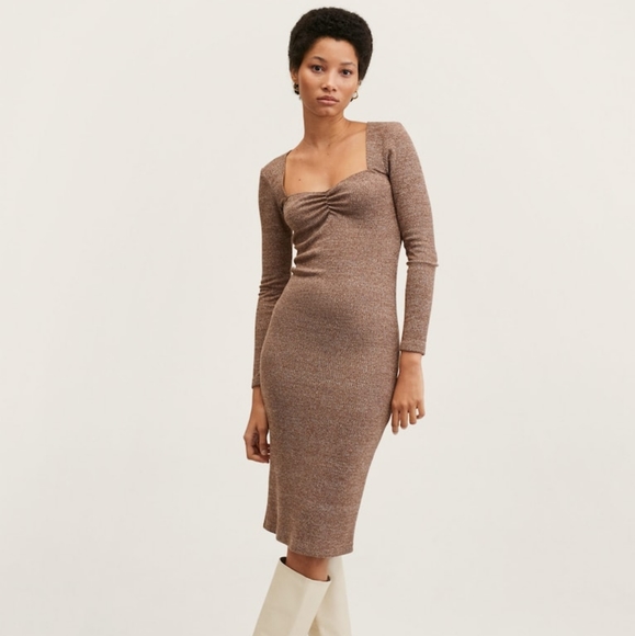 MANGO Gathered neckline - Picture 4 of 6